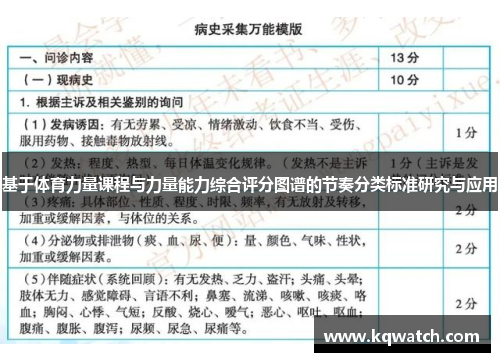 基于体育力量课程与力量能力综合评分图谱的节奏分类标准研究与应用